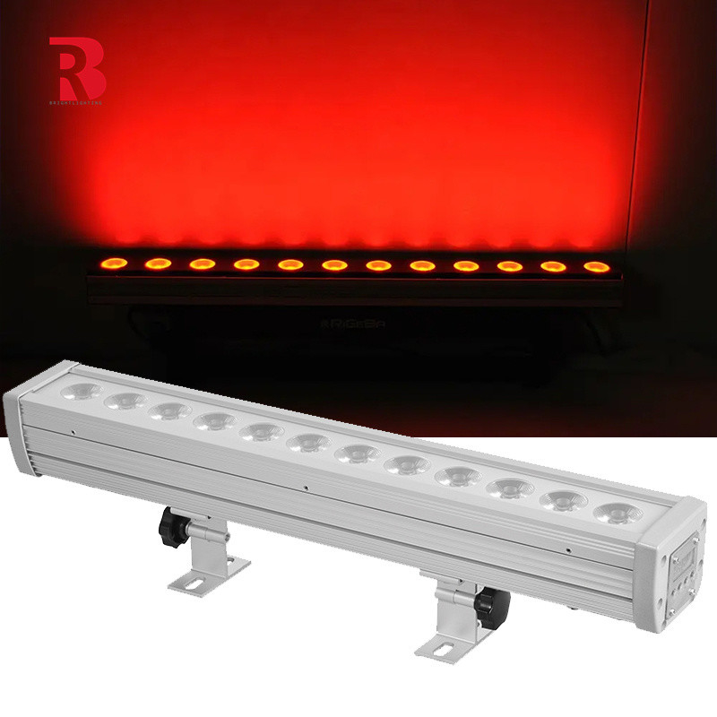 RGB 4in1 80W LED Stage imperméable à l'eau IP65 LED Wash City Lumière LCD Pour la fête de mariage