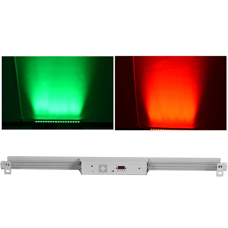 Résistance à l'eau 18*4W 4in1 LED Bar Beam Head IP65 RGBW Mélangeur de couleurs