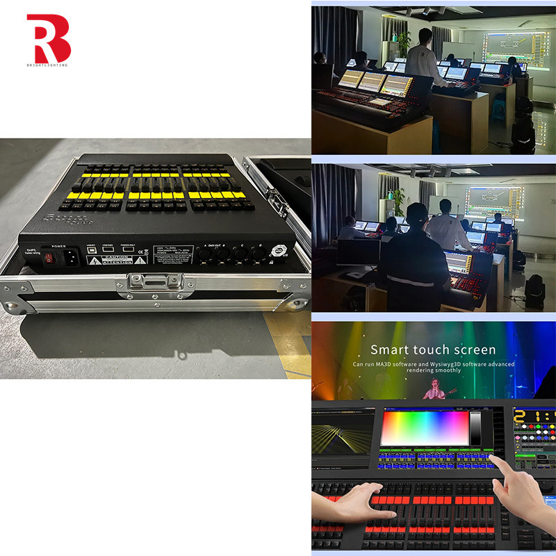 Éclairage de scène Système de contrôle Dmx Contrôle précis des luminaires RGB RGBW