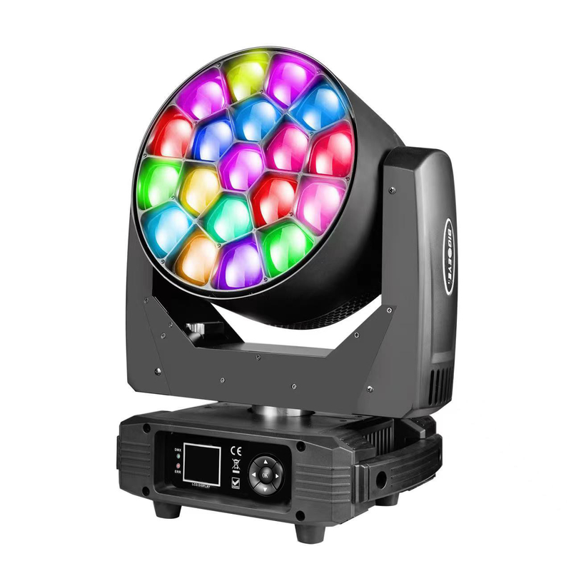 19*15W éclairage de tête de scène mobile pour l'éclairage professionnel Show Beeye