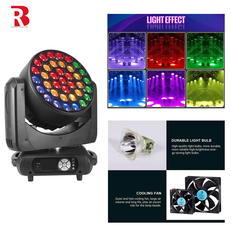 4in1 600W DMX512 RGBW LED de lavage de scène