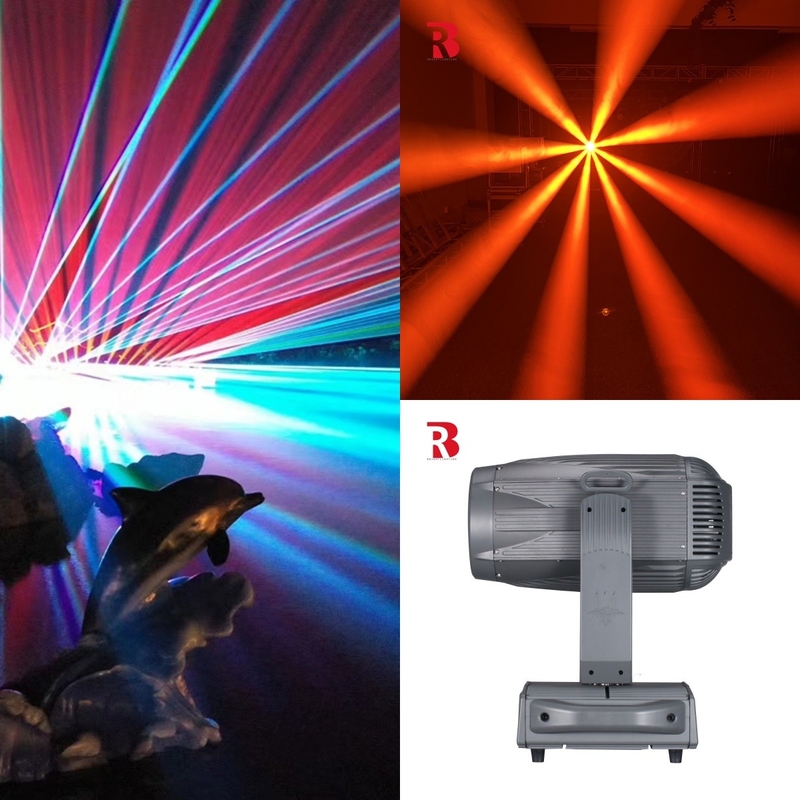 Système de refroidissement à 240 v, tête mobile, lampe de scène laser pour des performances à haute énergie sans arrêt