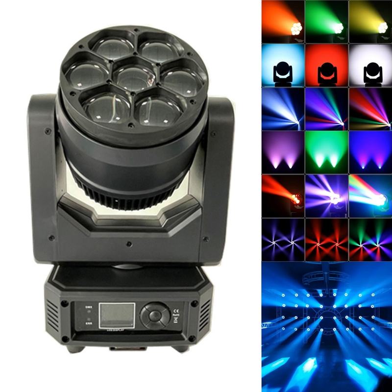 LED haute puissance intérieure Beeye tête mobile 7pcs 40W RGBW lumière pour la scène disco