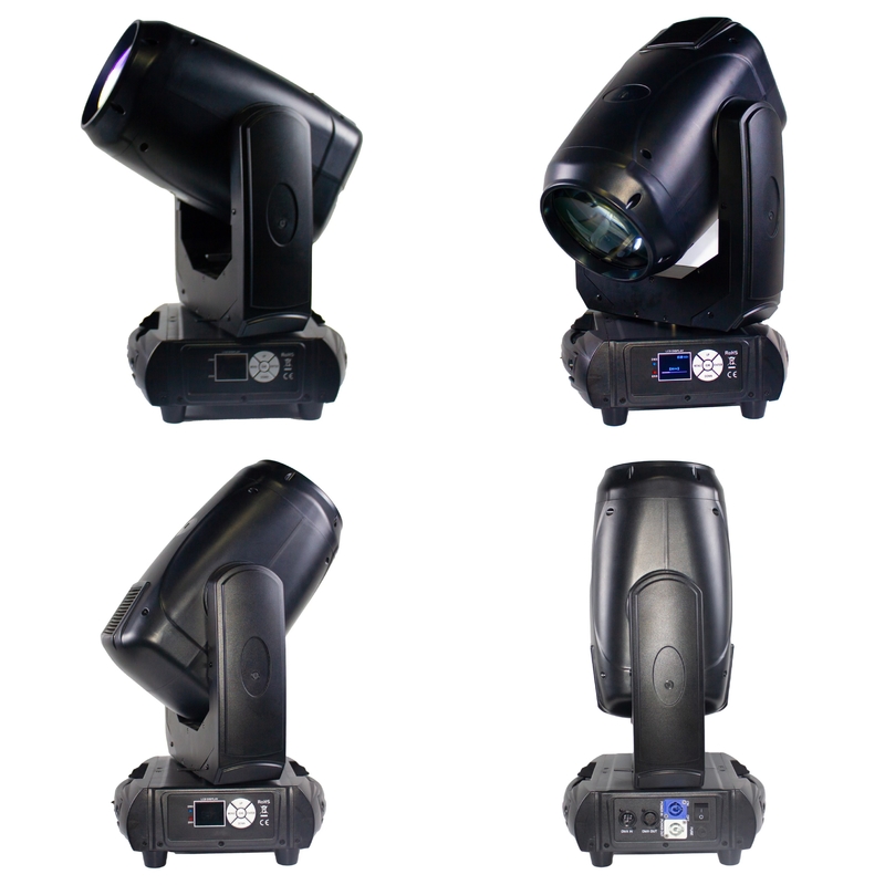 Lumière de scène à l'intérieur 16+48 facettes faisceau de prisme 260W DMX512 Pour spectacle de performance