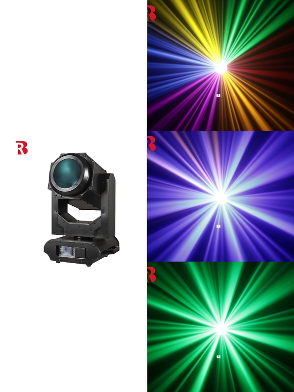 380w projecteur étanche à l'eau extérieur feux mobiles phare pour le toit de repère de la ville