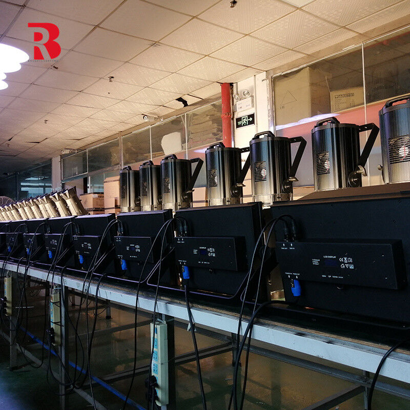 100V 240V DMX512 3CH Bicolore éclairage de scène refroidisseur blanc vidéo LED doux