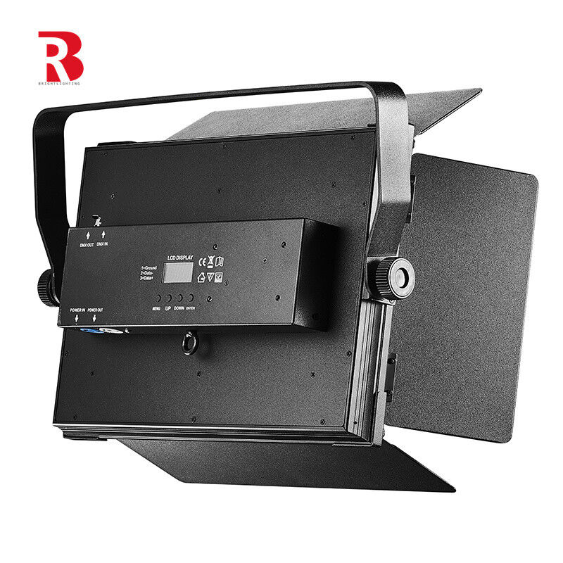 100V 240V DMX512 3CH Bicolore éclairage de scène refroidisseur blanc vidéo LED doux