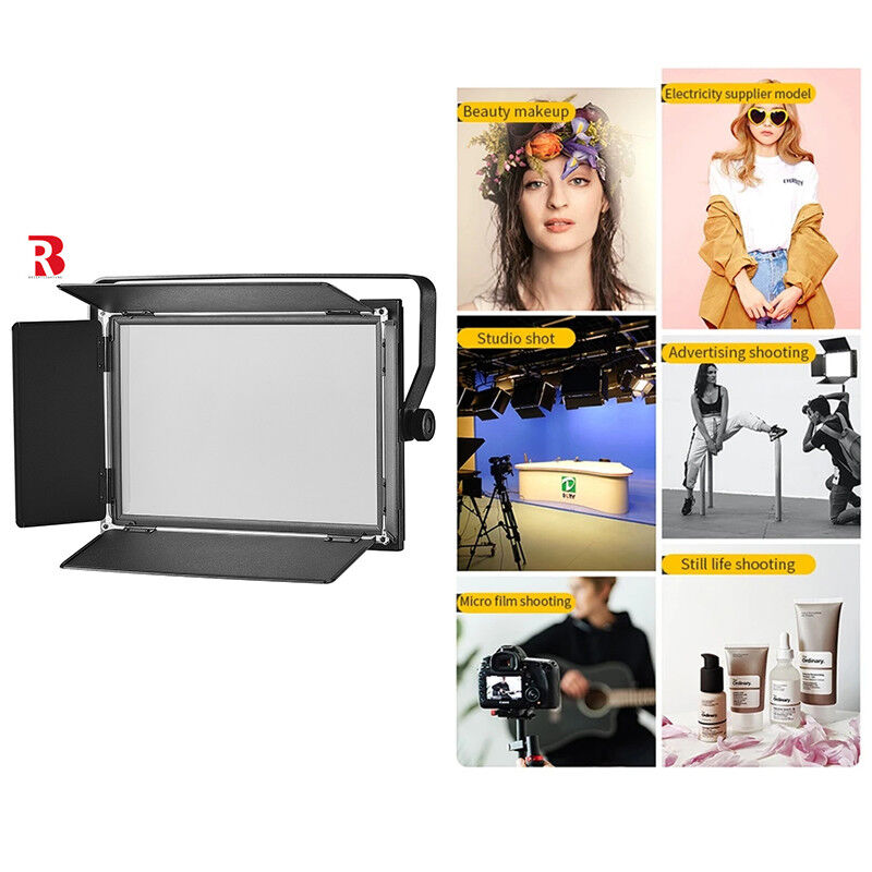 100V 240V DMX512 3CH Bicolore éclairage de scène refroidisseur blanc vidéo LED doux