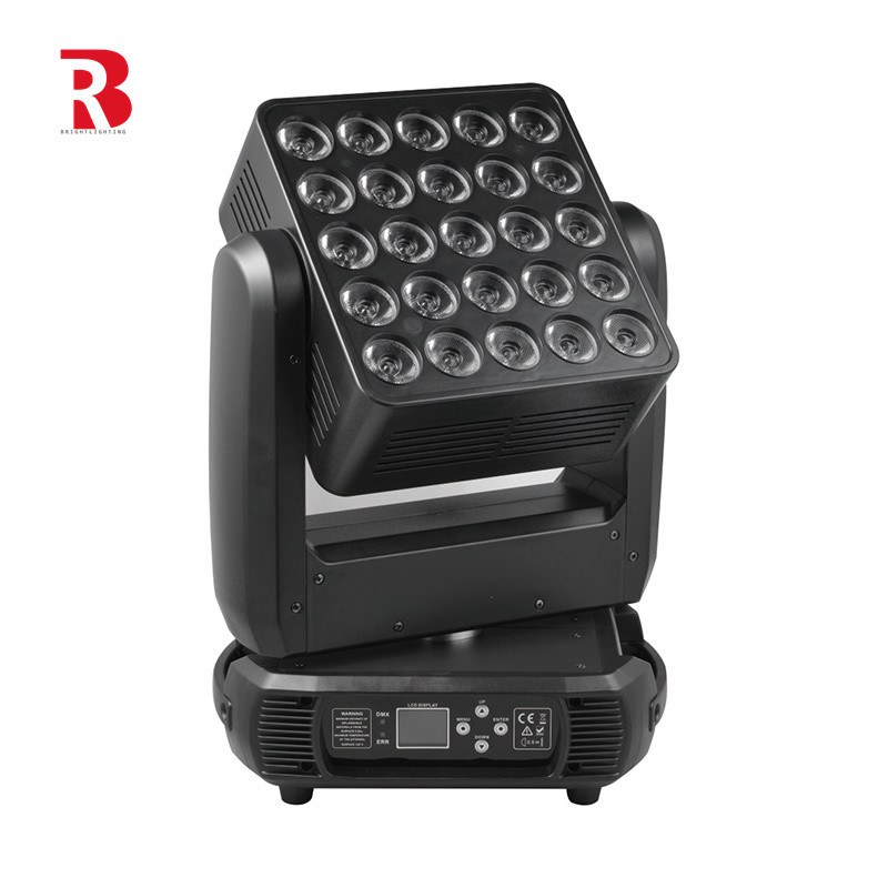 25 X 10W RGBW 4in1 LED Matrice Capsoufflant pour l'éclairage de scène professionnel
