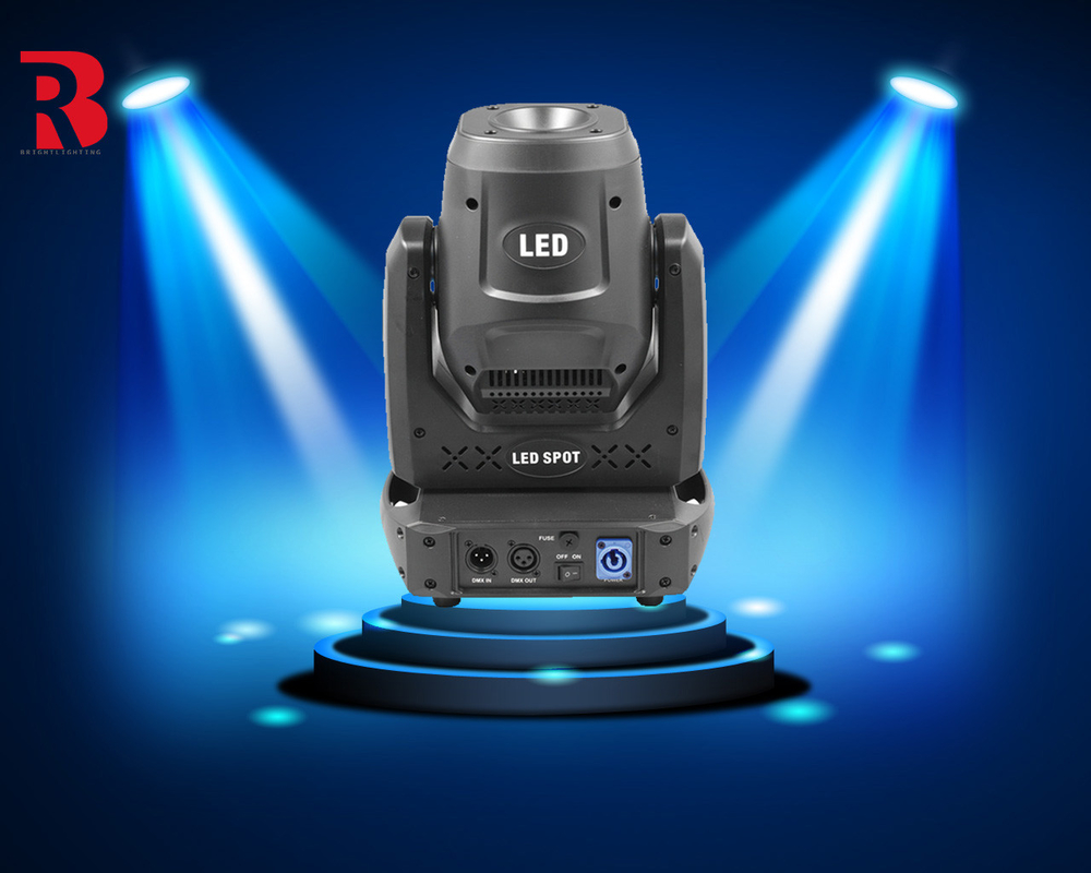 Lumière de scène LED professionnelle DMX Contrôle du point de faisceau moteur