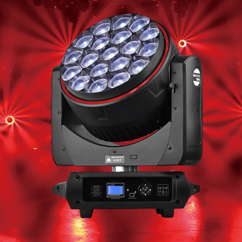 19*40W LED professionnel en mouvement de la tête de scène lumière de haute qualité