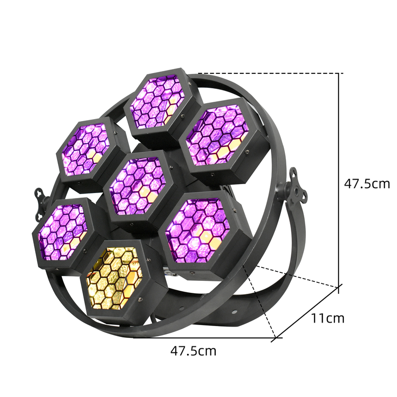 Fabricants d'éclairage Strobe 1-25 fois/seconde Connecteur DMX 3Pin XLR pour l'éclairage professionnel