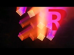 RGBW 4 en 1 matrice des phares mobiles avec divers effets de teinture stroboscopique