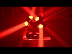 Laser rouge vert DMX512 Roue à deux têtes