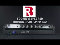 Faisceau de tête de mouvement de la lumière 3 en 1 de la lumière laser Perle de couleur de l'affichage du gradient