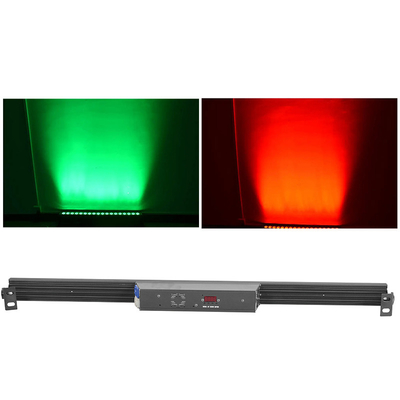 Scène LED intérieure de la ville DMX512 Pixel Bar de haute qualité 18*4W 4in1 Lumière DJ de lavage