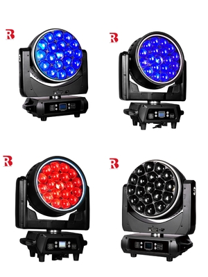 Lumière de scène extérieure 12pcs 40w 4in1 DMX Zoom Wash Led Beeye pour événement de scène